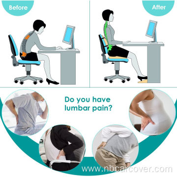 Lumbar Support Pillow/Back Cushion Memory Foam